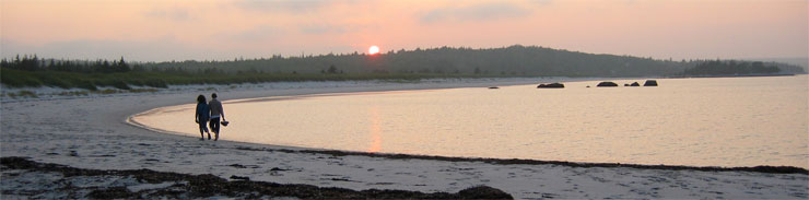 Sunset on Wobemkak Beach