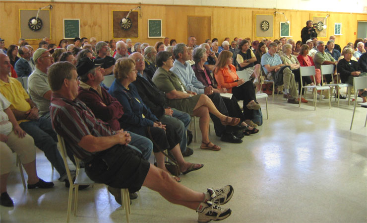 Another view of the rally.